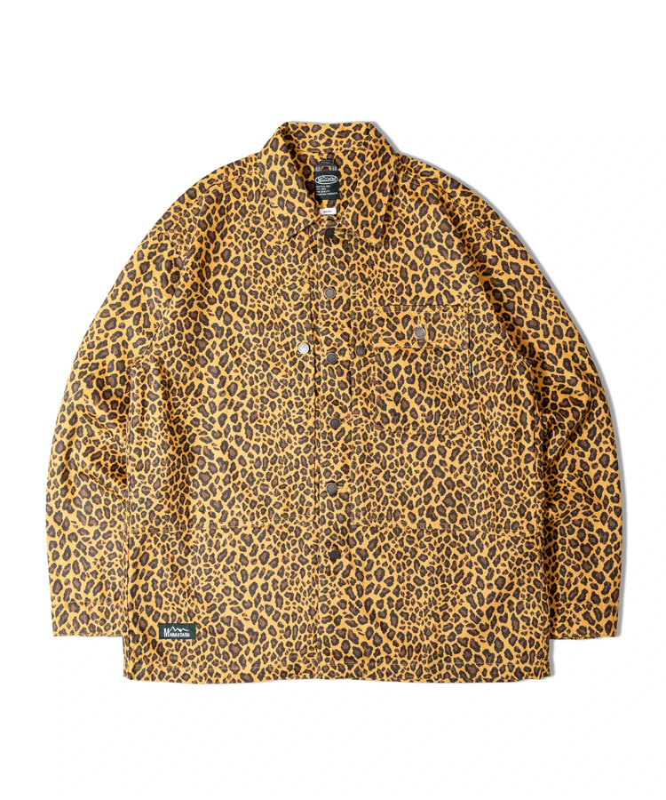 JACKROSE(ジャックローズ) |MANASTASH×A-KLASS/マナスタッシュ×エイクラス HEMP TWILL JKT LEOPARD(MENS)*セットアップ対応