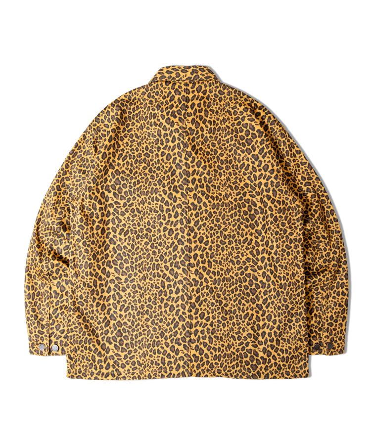 JACKROSE(ジャックローズ) |MANASTASH×A-KLASS/マナスタッシュ×エイクラス HEMP TWILL JKT LEOPARD(MENS)*セットアップ対応