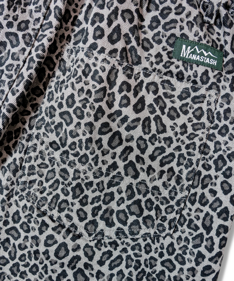 JACKROSE(ジャックローズ) |MANASTASH×A-KLASS/マナスタッシュ×エイクラス HEMP TWILL SHORT LEOPARD(MENS)*セットアップ対応
