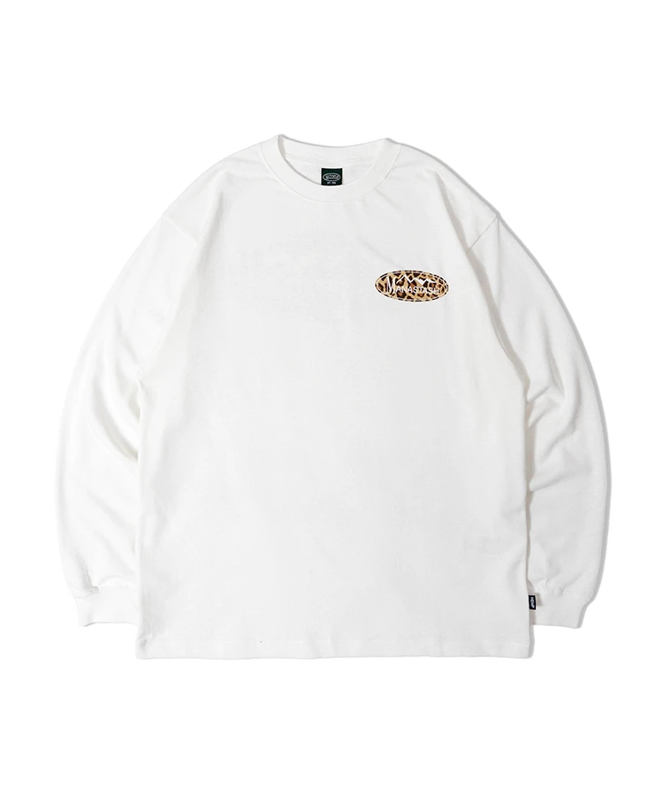 JACKROSE(ジャックローズ) |MANASTASH×A-KLASS/マナスタッシュ×エイクラス HEMP LS TEE LEOPARD LOGO(MENS)