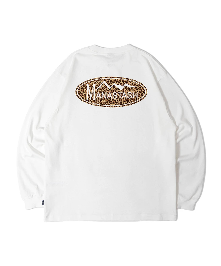 JACKROSE(ジャックローズ) |MANASTASH×A-KLASS/マナスタッシュ×エイクラス HEMP LS TEE LEOPARD LOGO(MENS)
