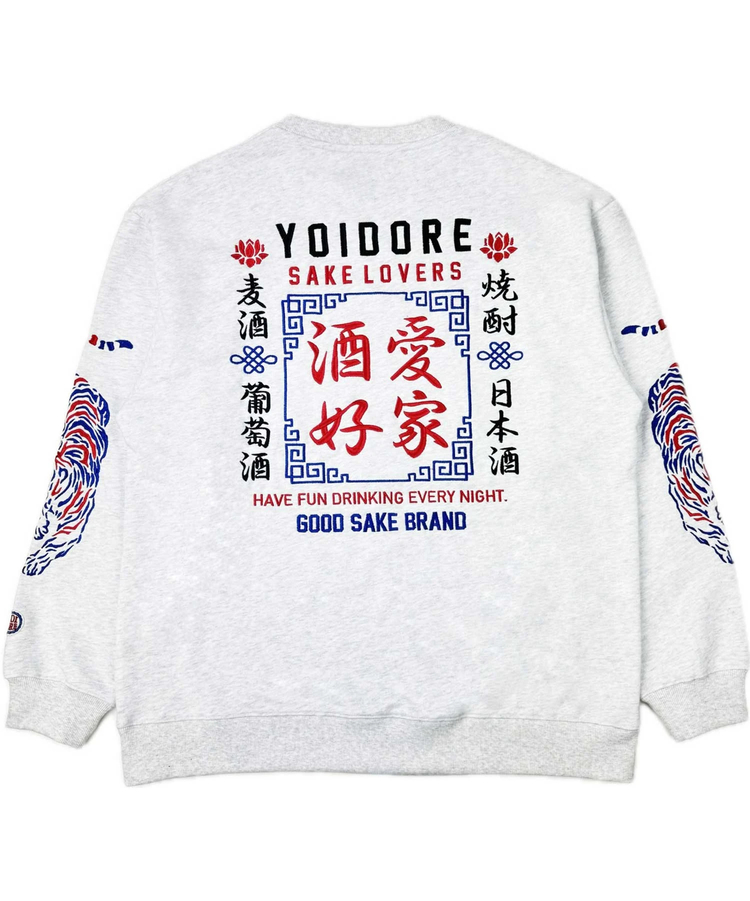 JACKROSE(ジャックローズ) |YOIDORE/酔いどれ 酒愛好家 クルーネックスウェット(MENS)