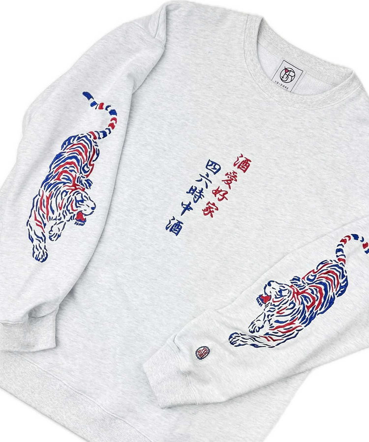 JACKROSE(ジャックローズ) |YOIDORE/酔いどれ 酒愛好家 クルーネックスウェット(MENS)
