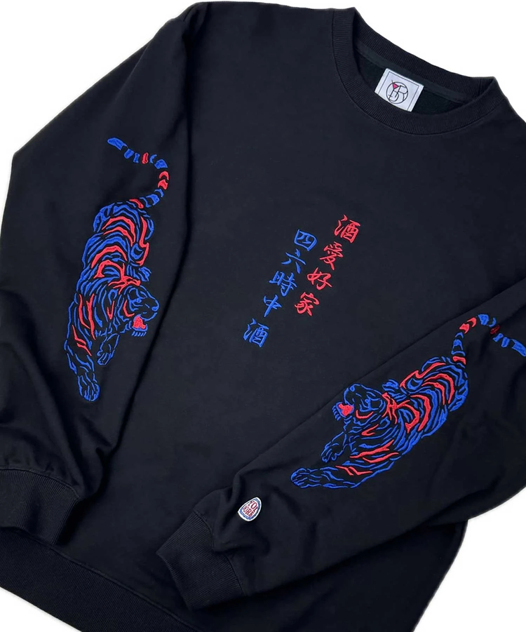 JACKROSE(ジャックローズ) |YOIDORE/酔いどれ 酒愛好家 クルーネックスウェット(MENS)
