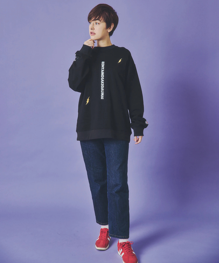 JACKROSE(ジャックローズ) |YOIDORE/酔いどれ 雷様 クルーネックスウェット(MENS)