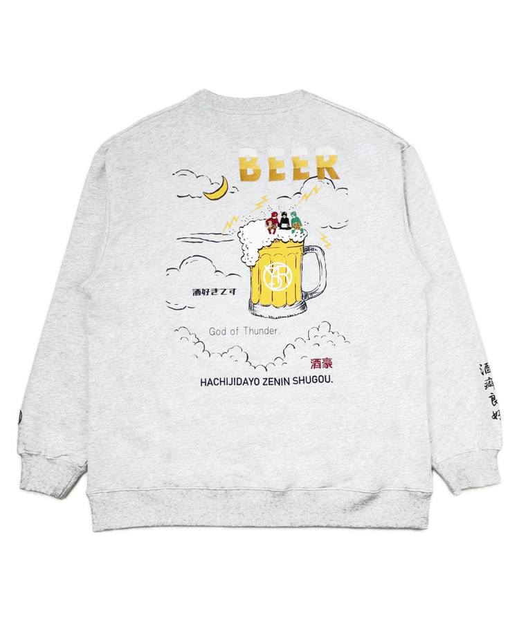 JACKROSE(ジャックローズ) |YOIDORE/酔いどれ 雷様 クルーネックスウェット(MENS)