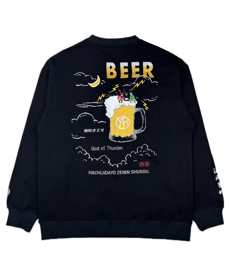 JACKROSE(ジャックローズ) |YOIDORE/酔いどれ 雷様 クルーネックスウェット(MENS)