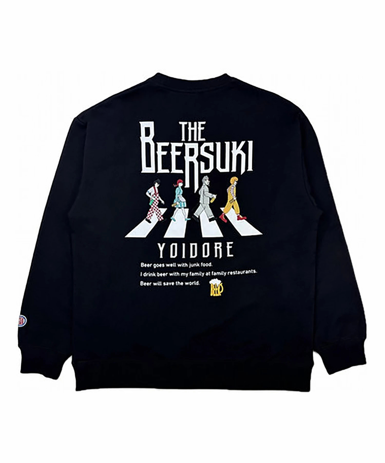 JACKROSE(ジャックローズ) |YOIDORE/酔いどれ BEER SUKI クルーネックスウェット(MENS)