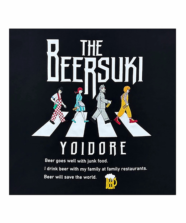 JACKROSE(ジャックローズ) |YOIDORE/酔いどれ BEER SUKI クルーネックスウェット(MENS)