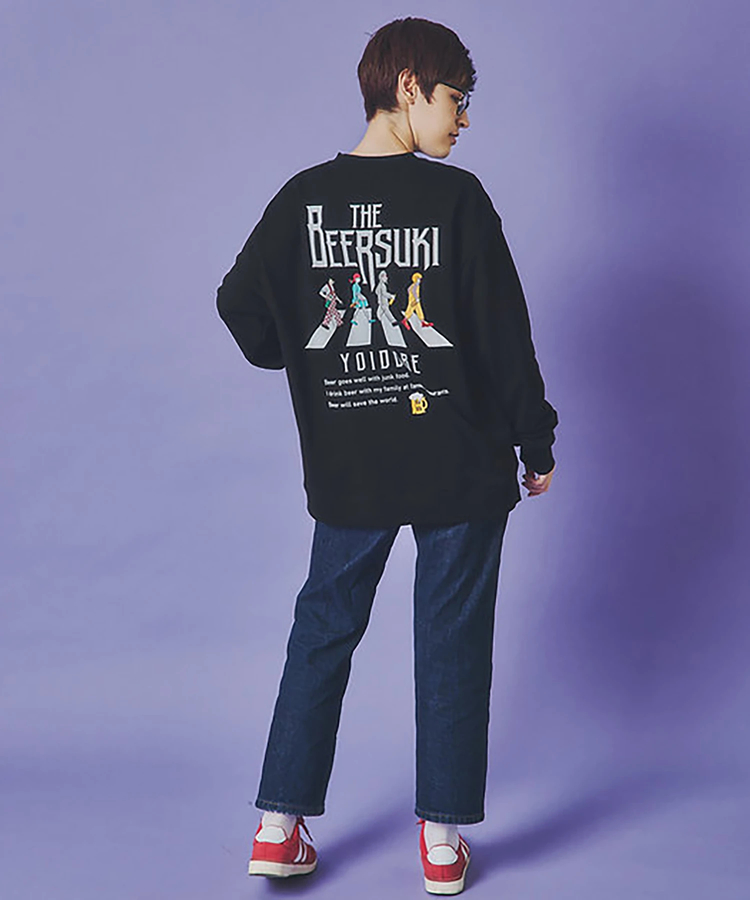JACKROSE(ジャックローズ) |YOIDORE/酔いどれ BEER SUKI クルーネックスウェット(MENS)