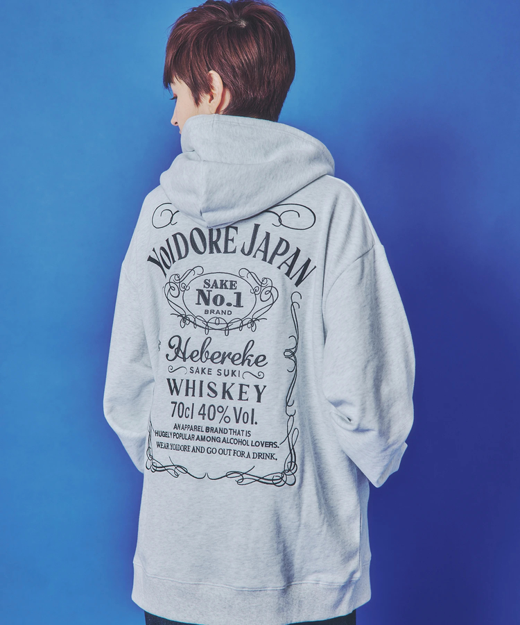 JACKROSE(ジャックローズ) |YOIDORE/酔いどれ ウイスキー パーカー(MENS)