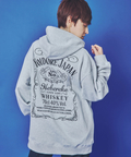 JACKROSE(ジャックローズ) |YOIDORE/酔いどれ ウイスキー パーカー(MENS)