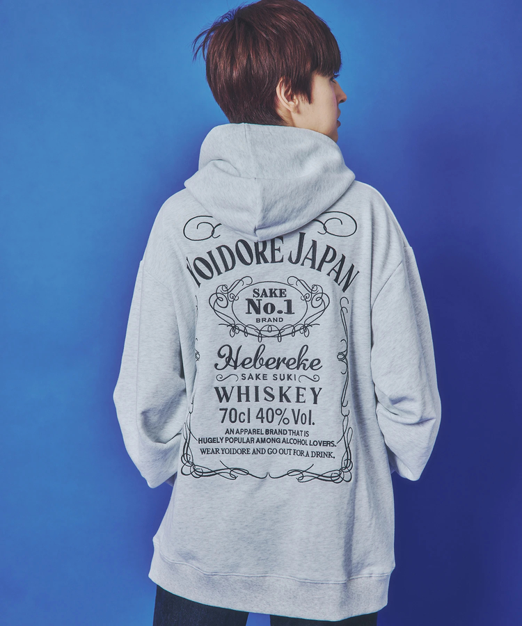 JACKROSE(ジャックローズ) |YOIDORE/酔いどれ ウイスキー パーカー(MENS)