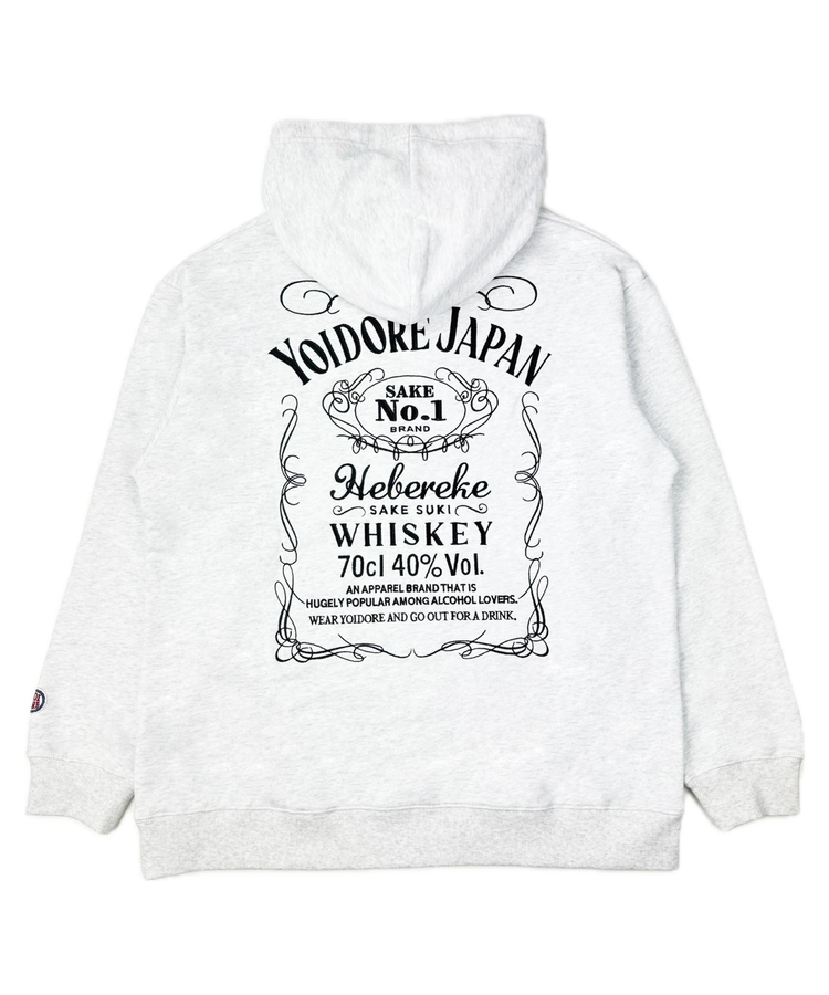 JACKROSE(ジャックローズ) |YOIDORE/酔いどれ ウイスキー パーカー(MENS)