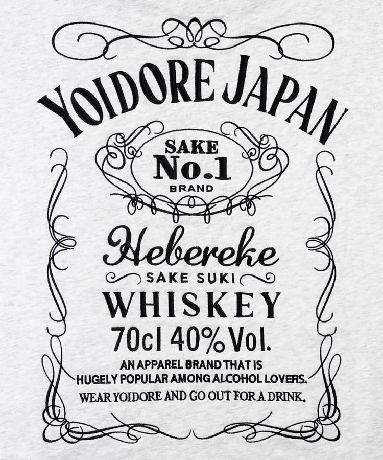JACKROSE(ジャックローズ) |YOIDORE/酔いどれ ウイスキー パーカー(MENS)