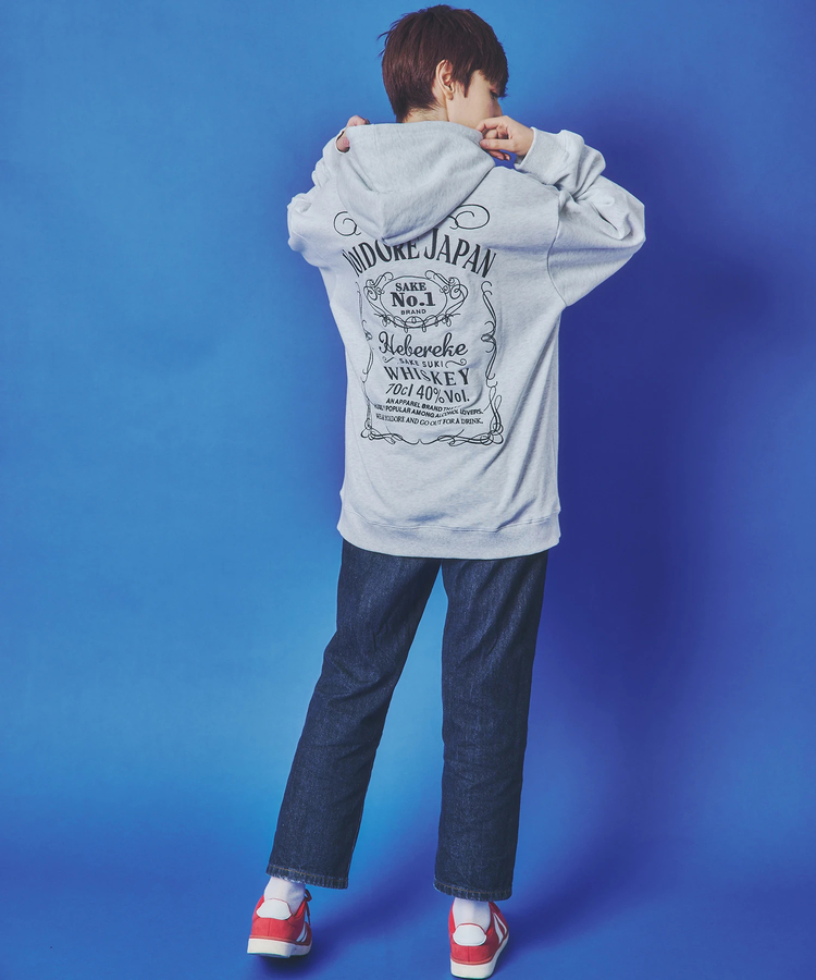 JACKROSE(ジャックローズ) |YOIDORE/酔いどれ ウイスキー パーカー(MENS)