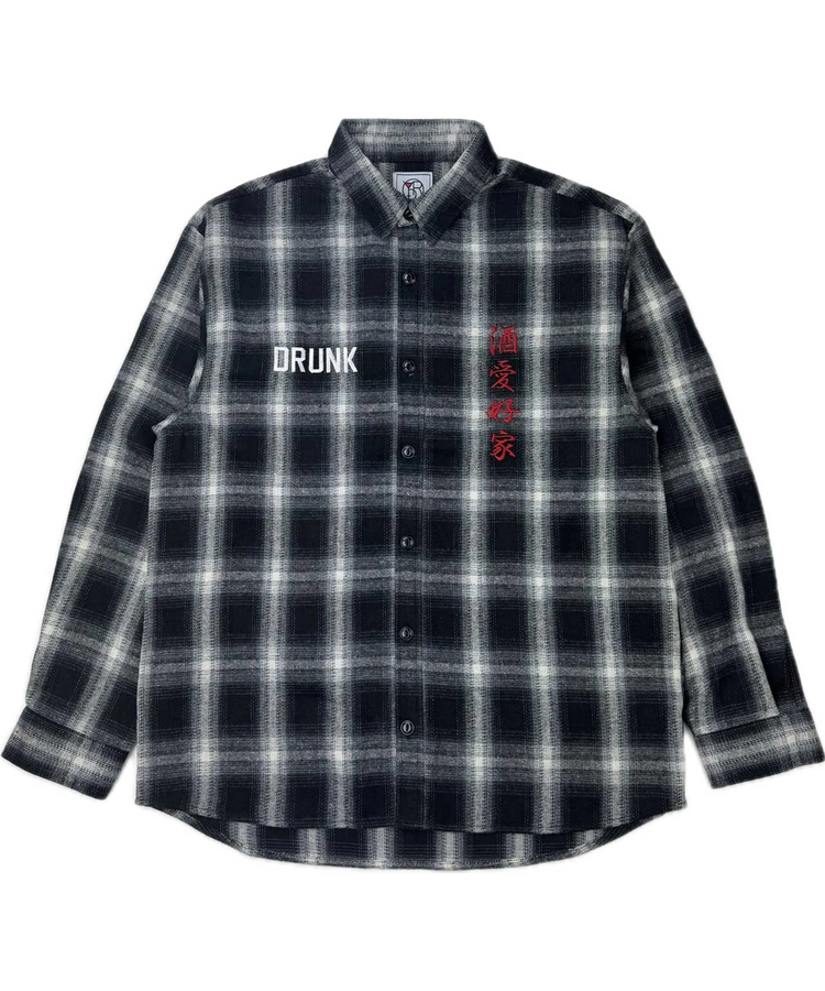 JACKROSE(ジャックローズ) |YOIDORE/酔いどれ 酒愛好家 チェックシャツ LS(MENS)