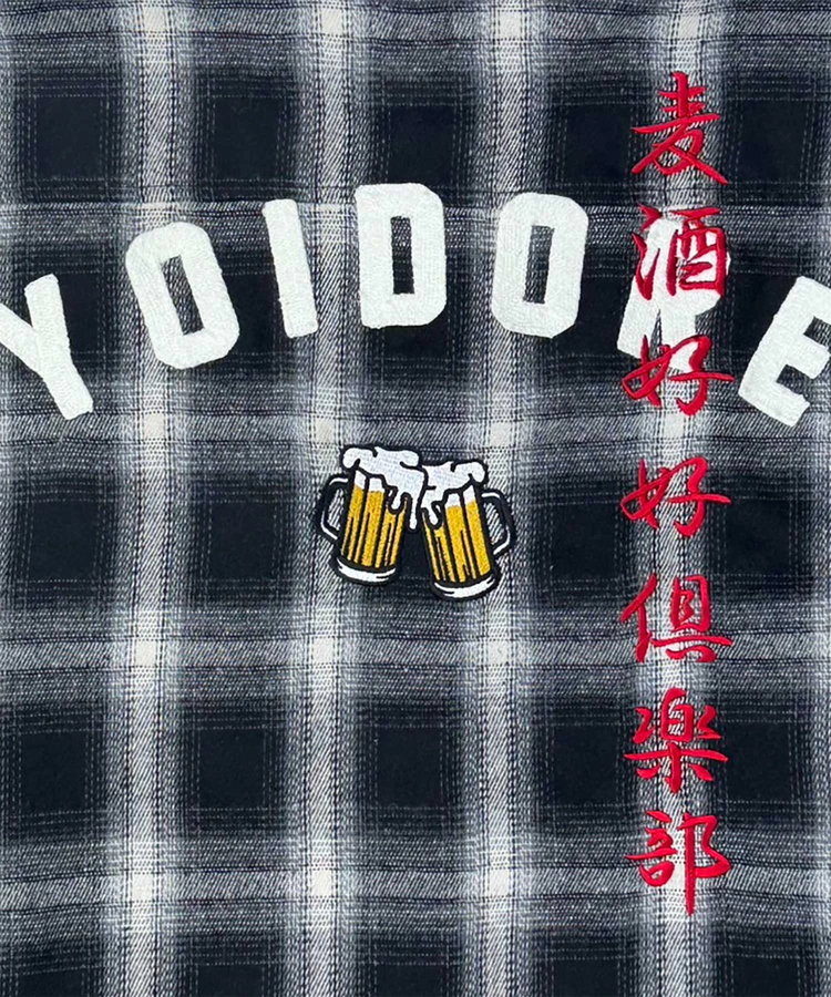 JACKROSE(ジャックローズ) |YOIDORE/酔いどれ 酒愛好家 チェックシャツ LS(MENS)