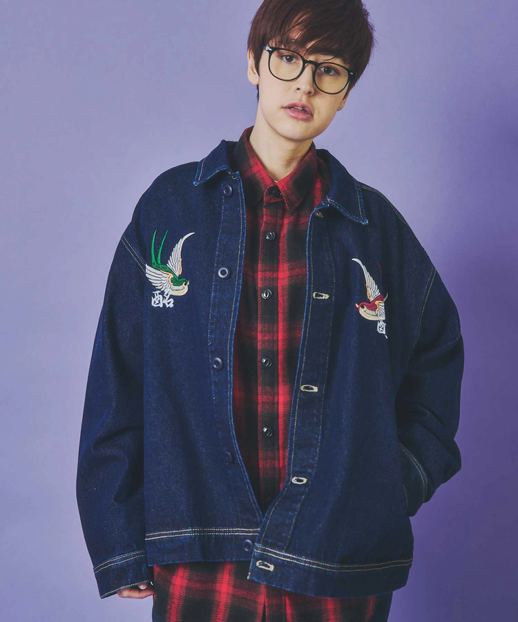 JACKROSE(ジャックローズ) |YOIDORE/酔いどれ チベタン デニムジャケット(MENS)