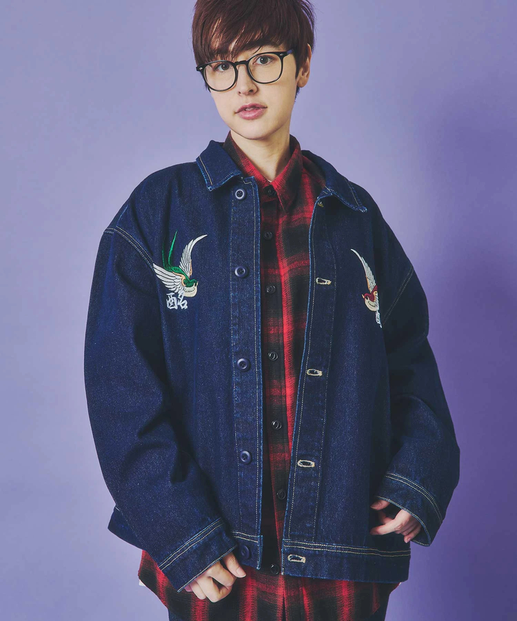 JACKROSE(ジャックローズ) |YOIDORE/酔いどれ チベタン デニムジャケット(MENS)