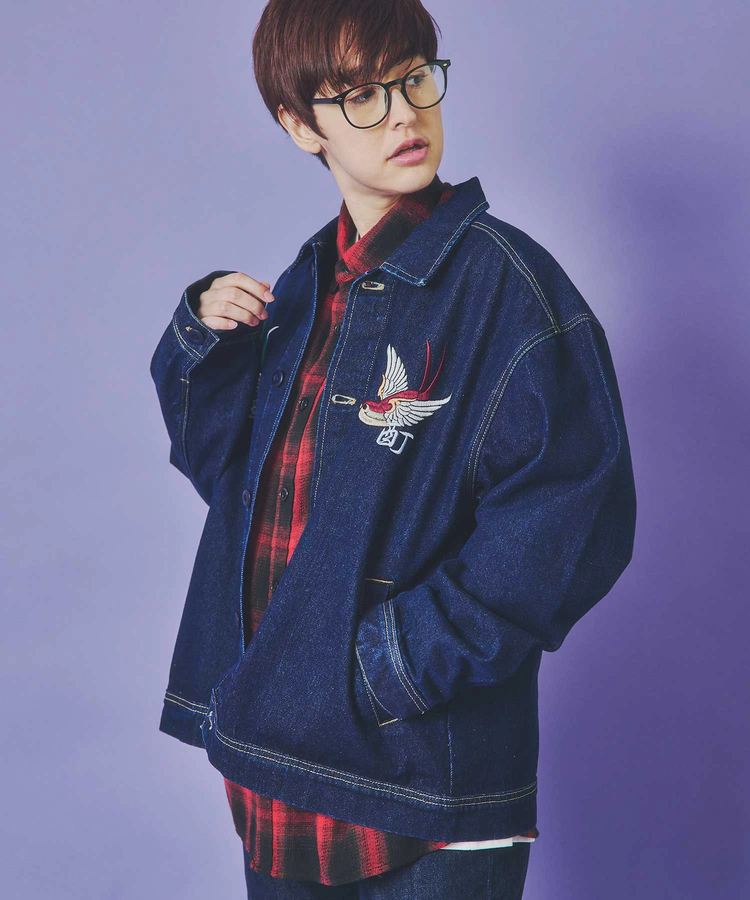 JACKROSE(ジャックローズ) |YOIDORE/酔いどれ チベタン デニムジャケット(MENS)