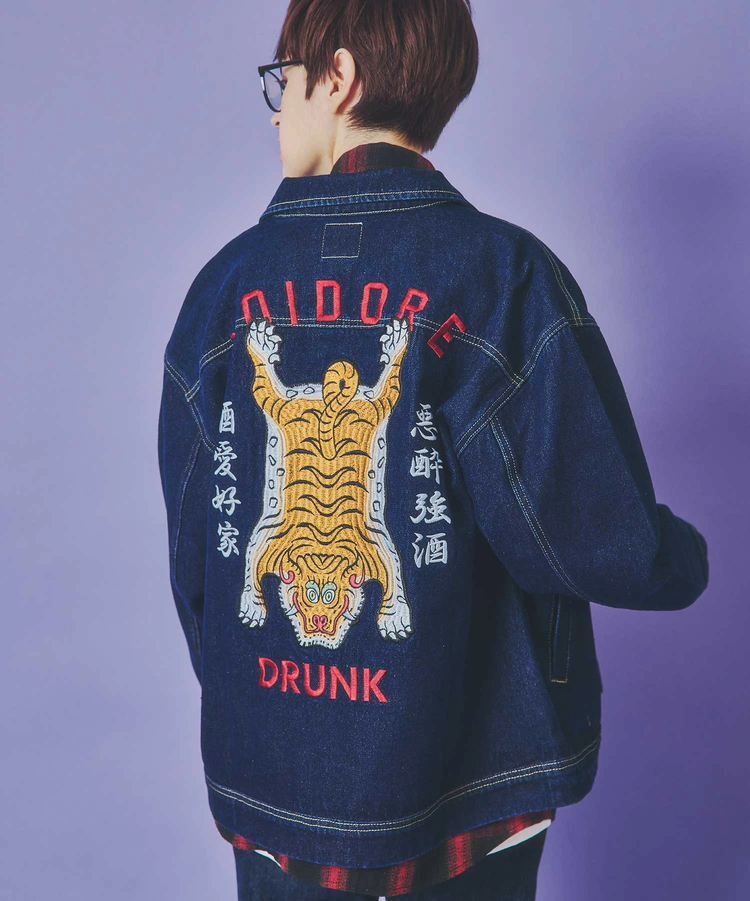 JACKROSE(ジャックローズ) |YOIDORE/酔いどれ チベタン デニムジャケット(MENS)