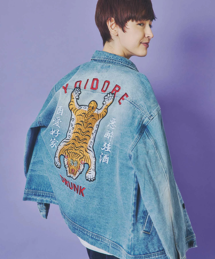 JACKROSE(ジャックローズ) |YOIDORE/酔いどれ チベタン デニムジャケット(MENS)