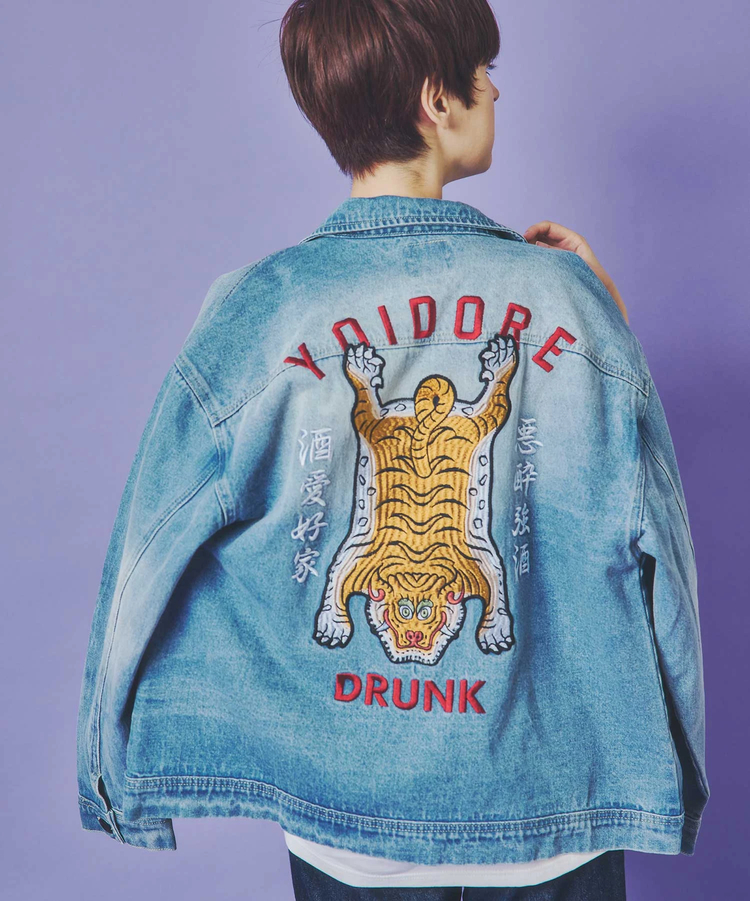 JACKROSE(ジャックローズ) |YOIDORE/酔いどれ チベタン デニムジャケット(MENS)