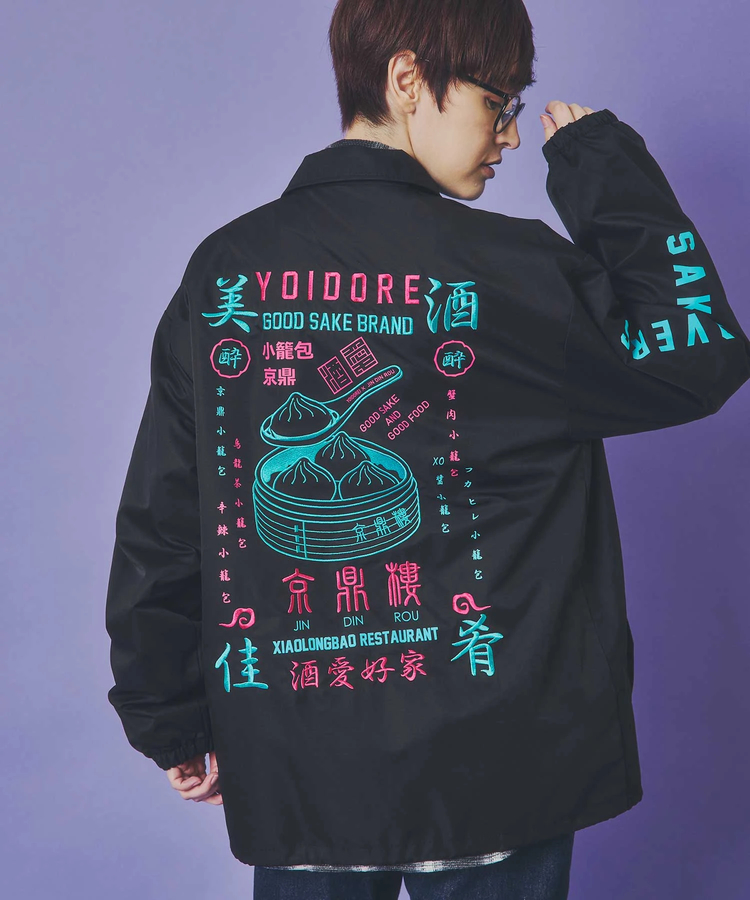 JACKROSE(ジャックローズ) |YOIDORE/酔いどれ 小籠包と酒 コーチジャケット(MENS)