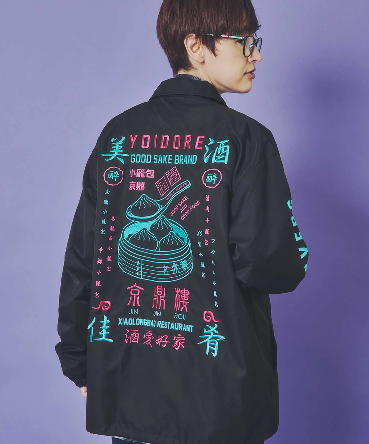 JACKROSE(ジャックローズ) |YOIDORE/酔いどれ 小籠包と酒 コーチジャケット(MENS)