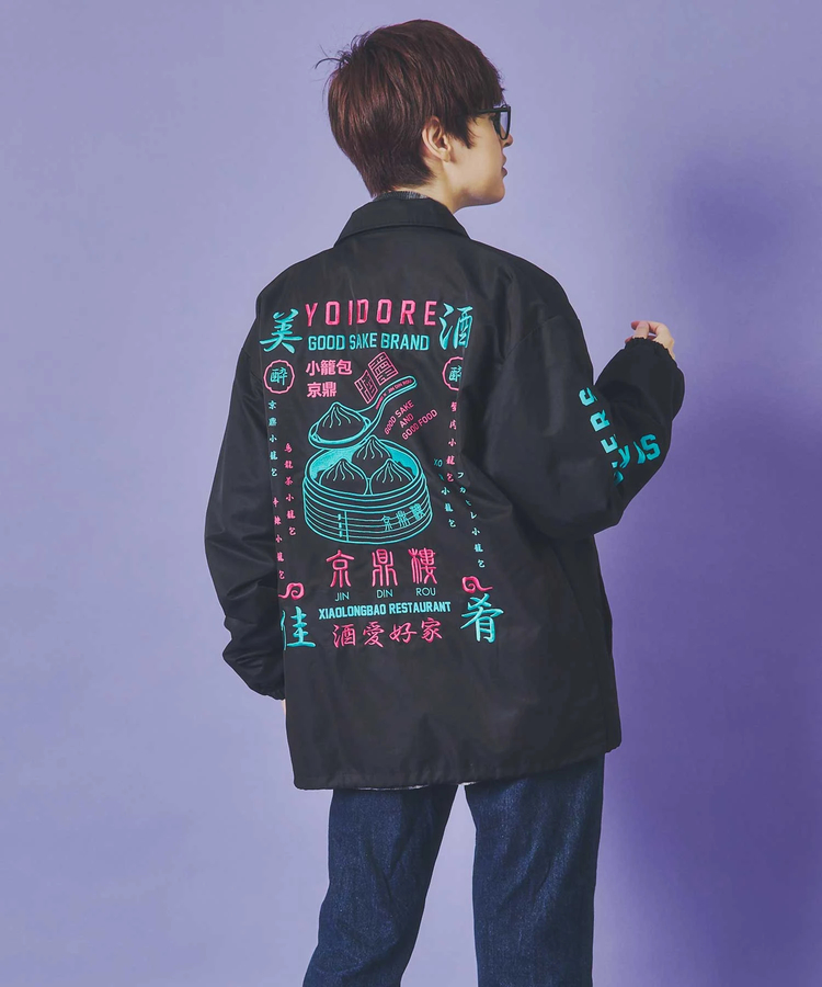 JACKROSE(ジャックローズ) |YOIDORE/酔いどれ 小籠包と酒 コーチジャケット(MENS)
