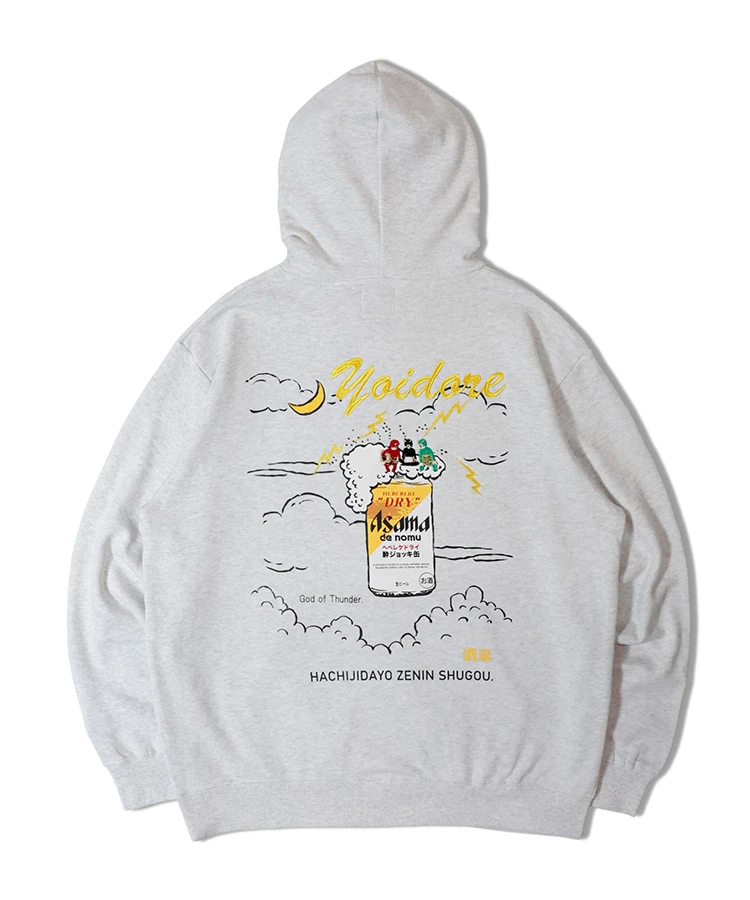 JACKROSE(ジャックローズ) |YOIDORE/酔いどれ  別注 雷様パーカー（MENS）