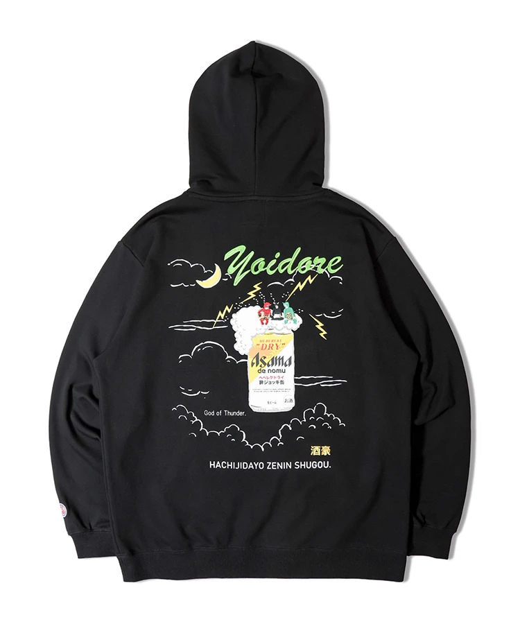 JACKROSE(ジャックローズ) |YOIDORE/酔いどれ  別注 雷様パーカー（MENS）