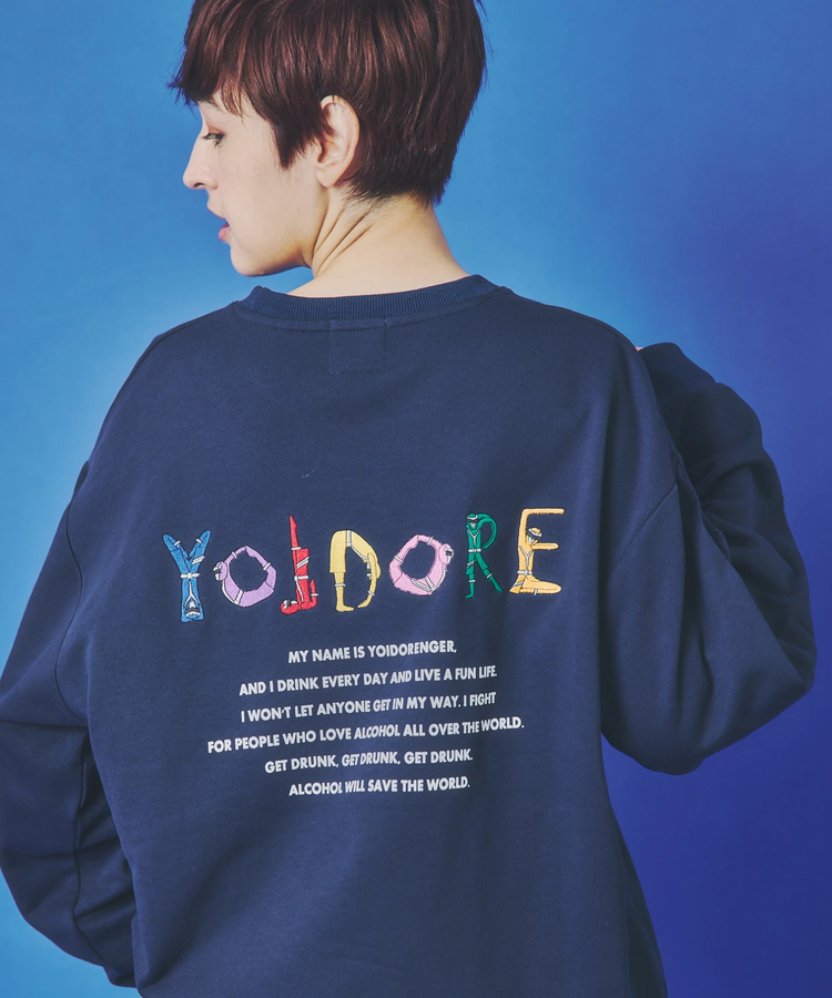JACKROSE(ジャックローズ) |YOIDORE/酔いどれ ヨイドレンジャー クルーネックスウェット(MENS)