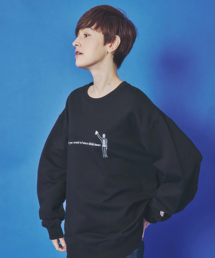 JACKROSE(ジャックローズ) |YOIDORE/酔いどれ ヨイドレンジャー クルーネックスウェット(MENS)