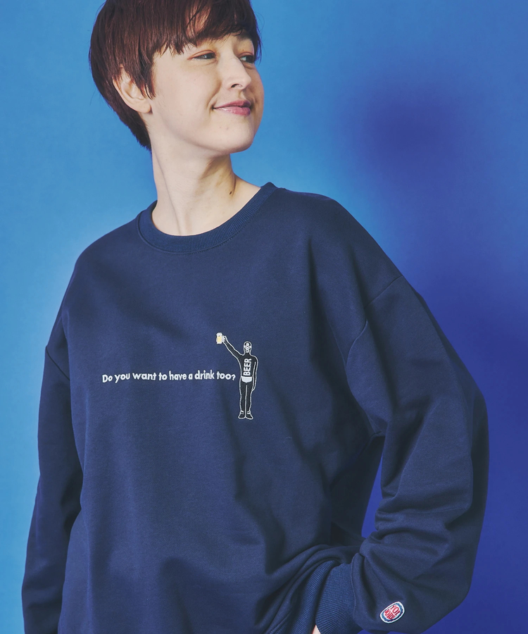 JACKROSE(ジャックローズ) |YOIDORE/酔いどれ ヨイドレンジャー クルーネックスウェット(MENS)