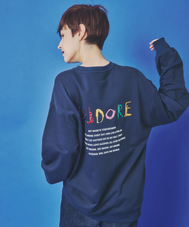 JACKROSE(ジャックローズ) |YOIDORE/酔いどれ ヨイドレンジャー クルーネックスウェット(MENS)
