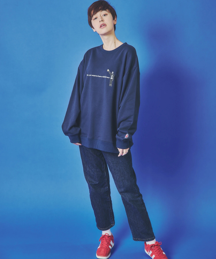 JACKROSE(ジャックローズ) |YOIDORE/酔いどれ ヨイドレンジャー クルーネックスウェット(MENS)