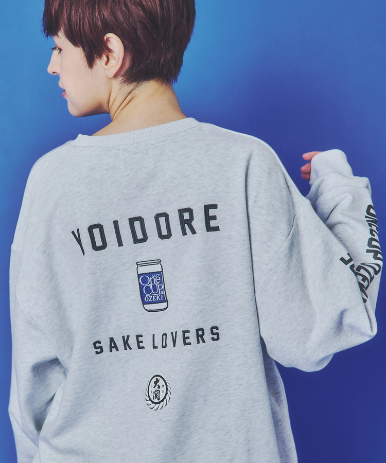 JACKROSE(ジャックローズ) |YOIDORE/酔いどれ ワンカップ大関コラボ クルーネックスウェット(MENS)