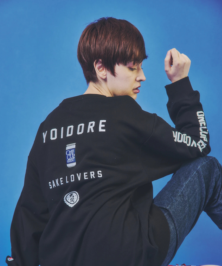 JACKROSE(ジャックローズ) |YOIDORE/酔いどれ ワンカップ大関コラボ クルーネックスウェット(MENS)