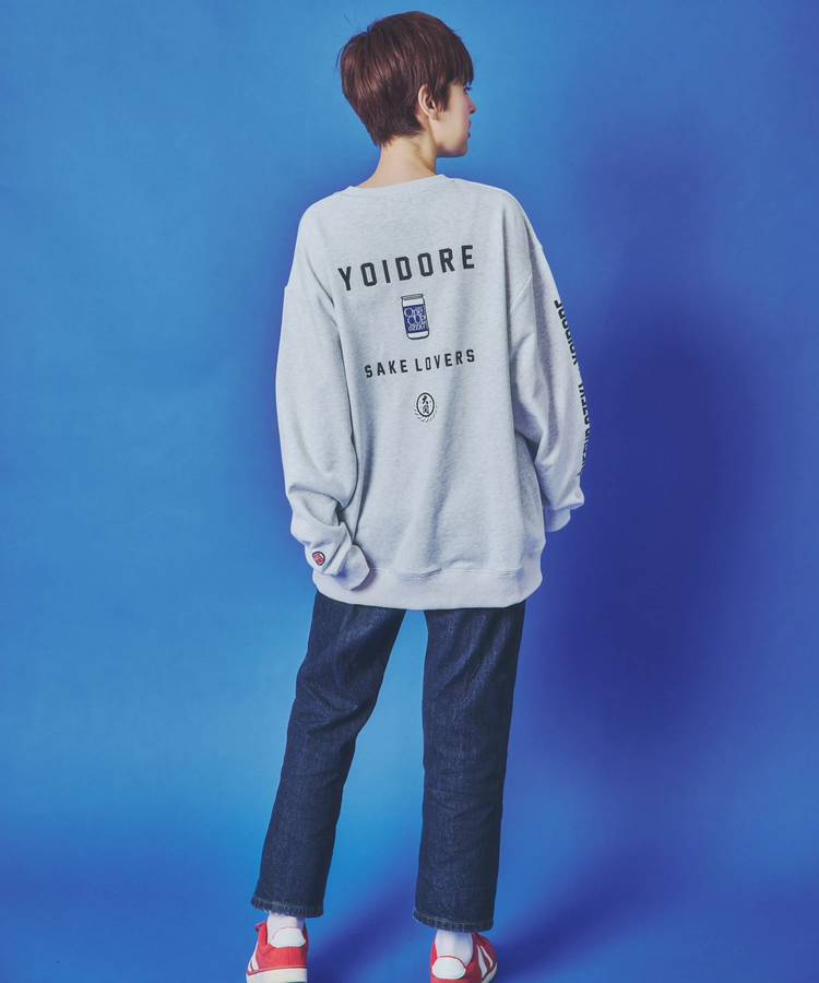JACKROSE(ジャックローズ) |YOIDORE/酔いどれ ワンカップ大関コラボ クルーネックスウェット(MENS)
