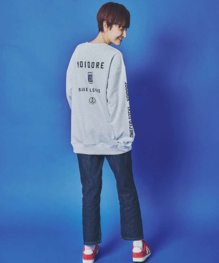 JACKROSE(ジャックローズ) |YOIDORE/酔いどれ ワンカップ大関コラボ クルーネックスウェット(MENS)