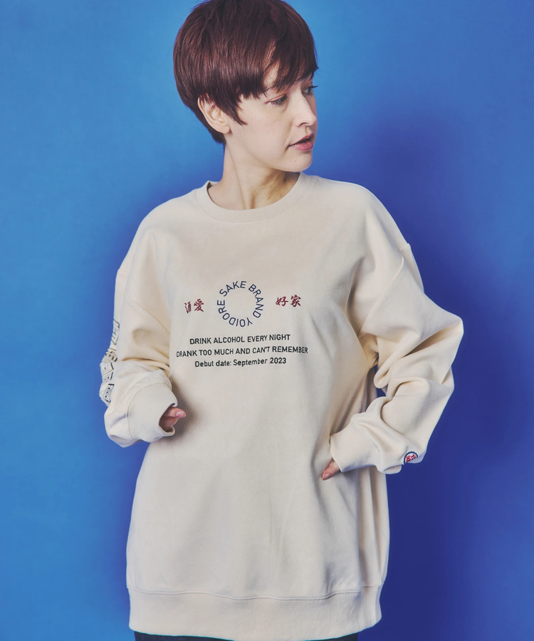 JACKROSE(ジャックローズ) |YOIDORE/酔いどれ 酒愛好家 フェイクスエードクルーネック(MENS)