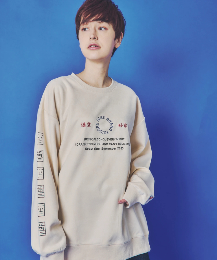 JACKROSE(ジャックローズ) |YOIDORE/酔いどれ 酒愛好家 フェイクスエードクルーネック(MENS)