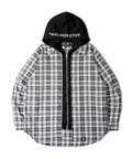 JACKROSE(ジャックローズ) |GA HOOD-LAYER CHECK LS SHIRT(MENS)