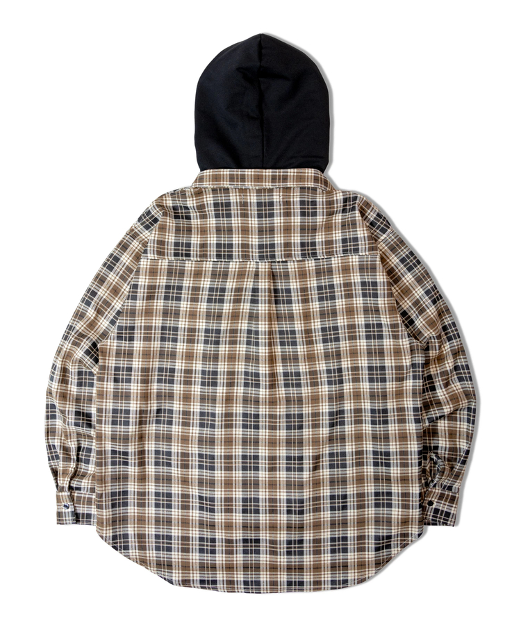 JACKROSE(ジャックローズ) |GA HOOD-LAYER CHECK LS SHIRT(MENS)