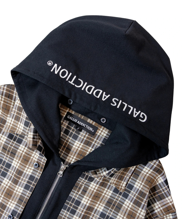 JACKROSE(ジャックローズ) |GA HOOD-LAYER CHECK LS SHIRT(MENS)