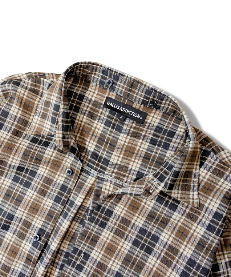 JACKROSE(ジャックローズ) |GA HOOD-LAYER CHECK LS SHIRT(MENS)