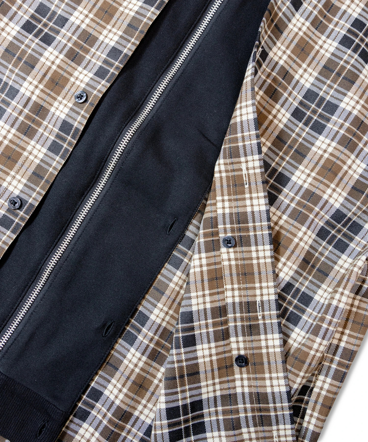 JACKROSE(ジャックローズ) |GA HOOD-LAYER CHECK LS SHIRT(MENS)