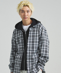 JACKROSE(ジャックローズ) |GA HOOD-LAYER CHECK LS SHIRT(MENS)